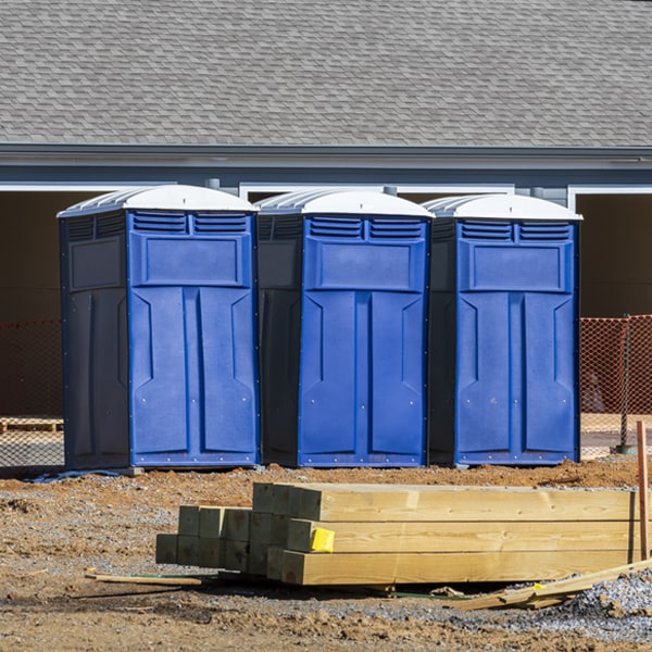 how can i report damages or issues with the portable toilets during my rental period in Biddeford Pool